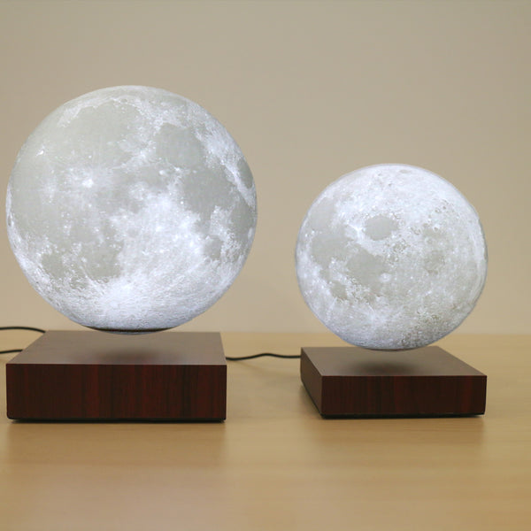 Levitating Moon Lamp — Magnetic Floating LED Night Light