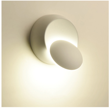 Moon Wall Lamp — Postmodern Iron Night Light Bedroom Decor